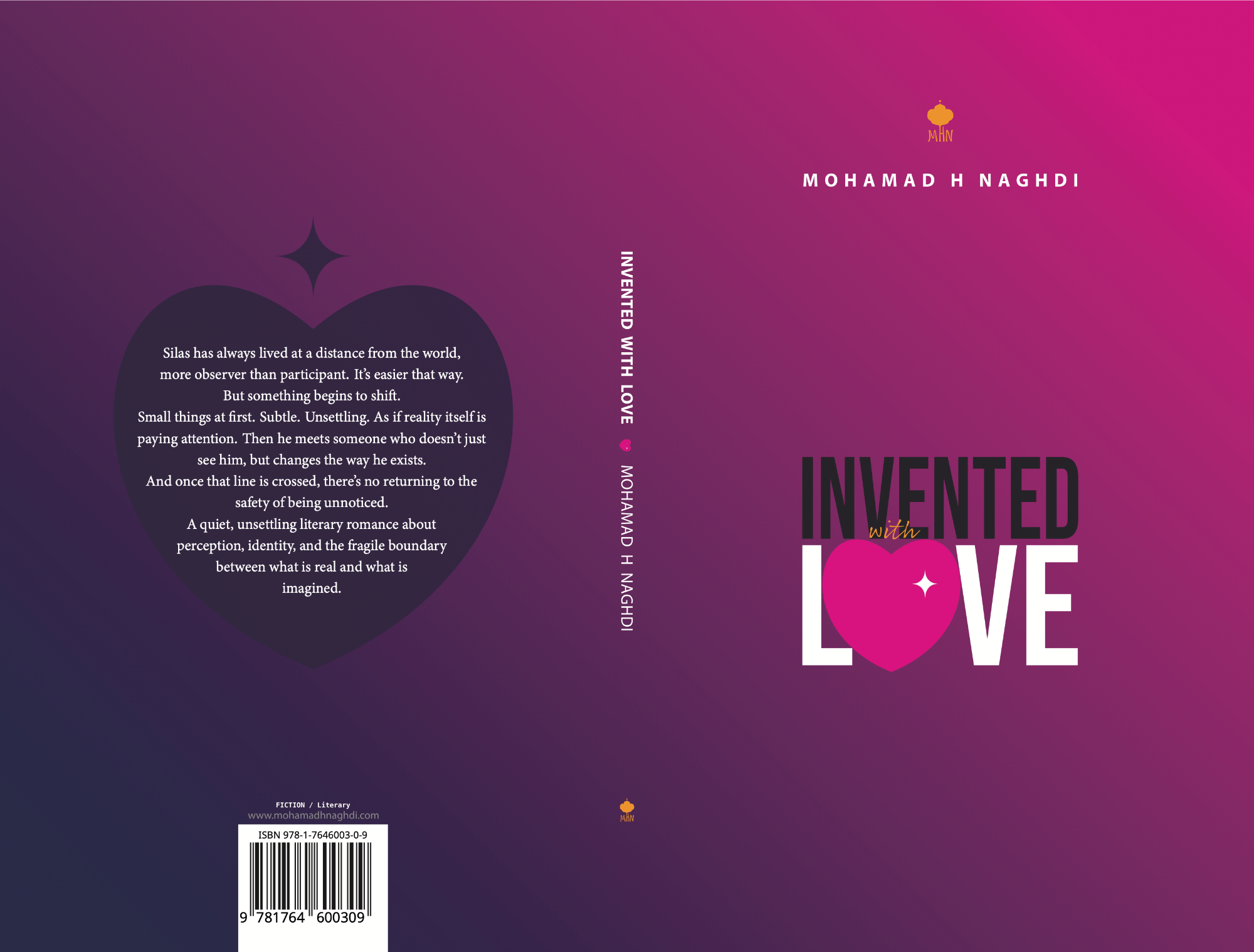Invented With Love, the debut novella by Mohamad Hosein Naghdi (MHN)